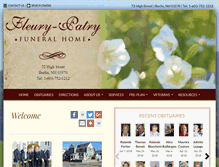 Tablet Screenshot of fleury-patry.com